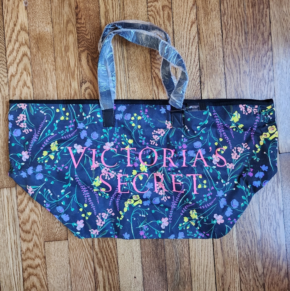 NWT Victoria Secerts Floral Tote bag